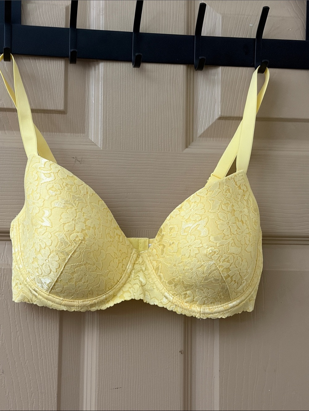 Breeziest Angkelove Yellow Lace Underwire Bra